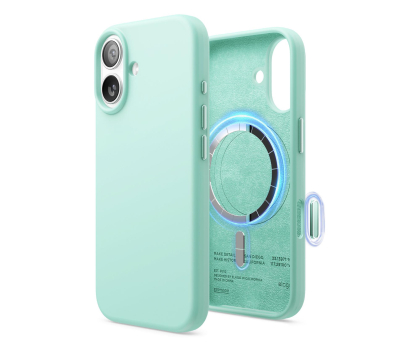 Etui do telefonów Elago Magsafe Silicon Case do iPhone 17 Awua Sky ES17MSSC61-ASKY